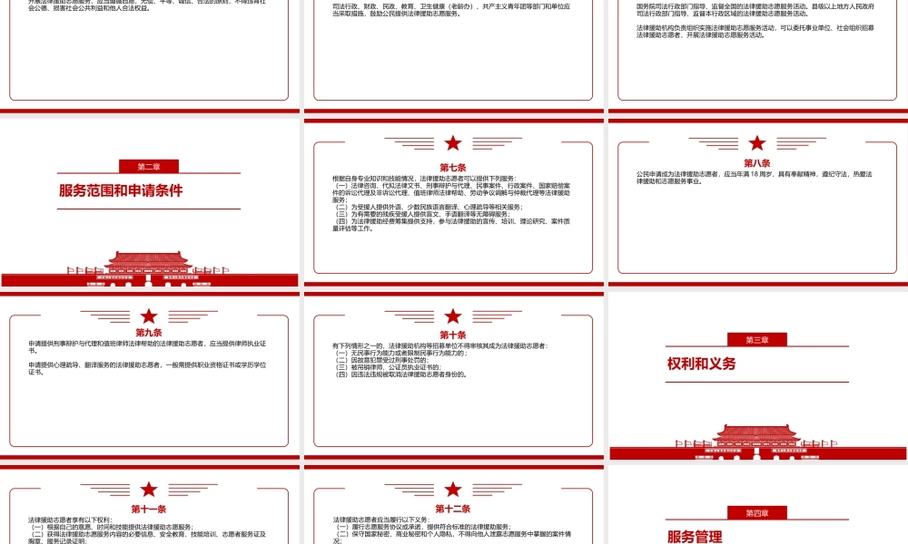 2022《法律援助志愿者管理办法》全文学习PPT课件（带内容）.ppt
