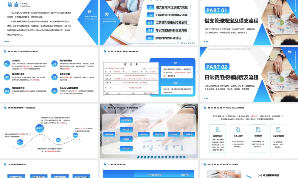 企业培训财务报销财务培训费用项目财务报销流程培训PPT课件（带内容）.ppt