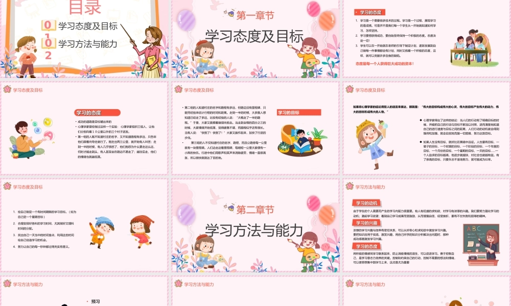儿童学习方法及能力培养PPT课件（带内容）.ppt