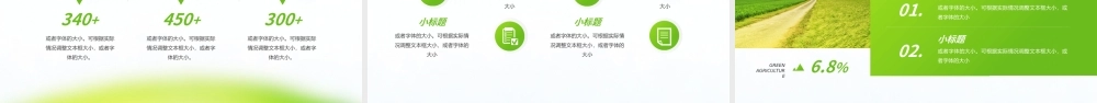 绿色农业项目工作阶段分析报告PPT模板.pptx