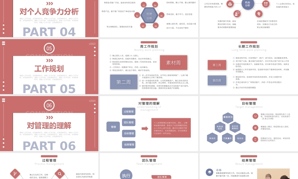 销售经理销售主管岗位竞聘报告PPT课件（带内容）.pptx