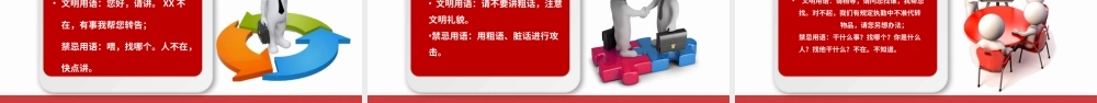红色保安礼仪企业培训模板PPT.pptx