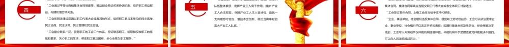 学习2022中华人民共和国工会法全文PPT课件（带内容）.pptx