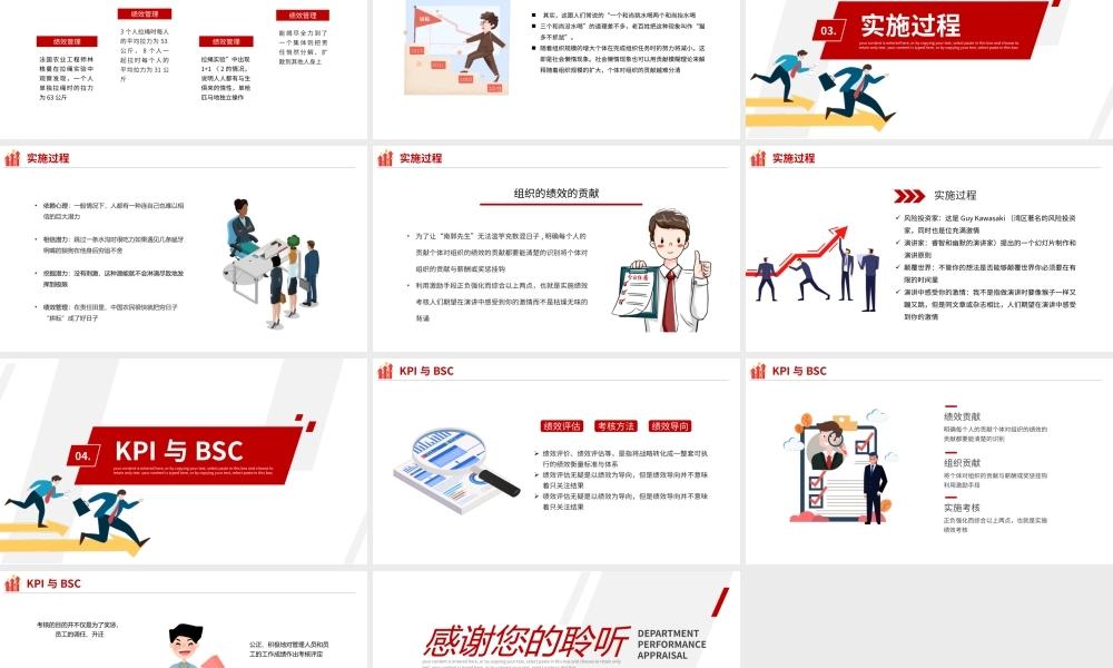 红色扁平部门绩效考核培训企业培训PPT模板.pptx