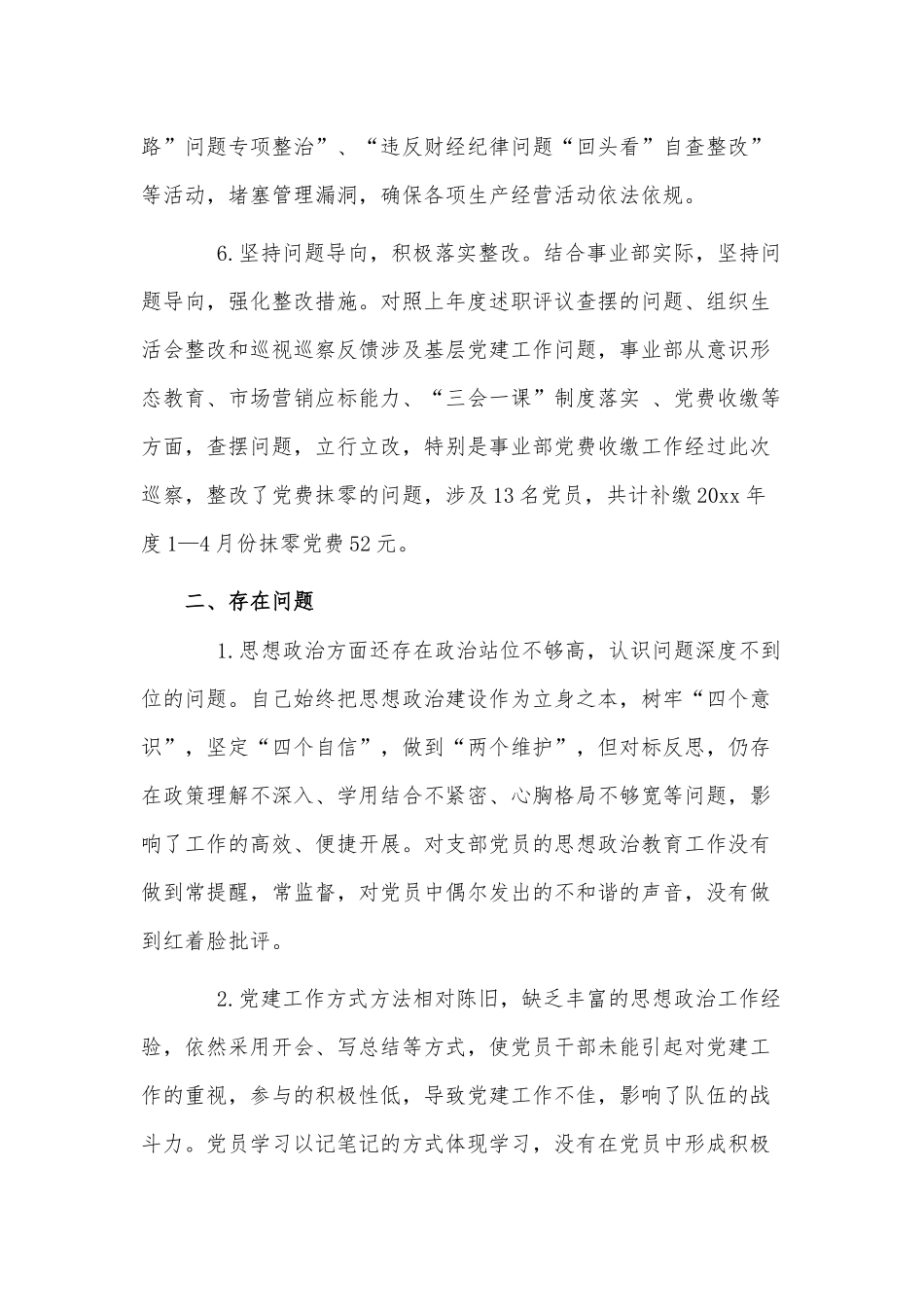 党支部书记年度述职报告供借鉴.docx_第3页