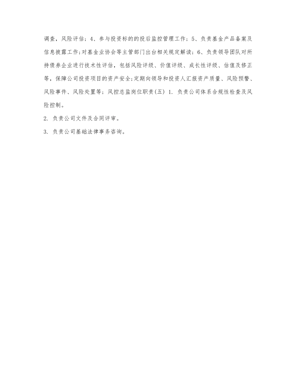 风控总监具体岗位职责说明.docx_第2页