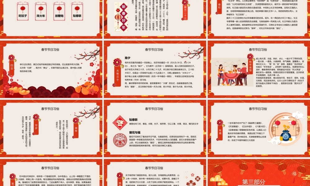 新年春节节日介绍主题PPT.pptx