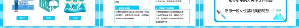 蓝色卡通世界抗癌日癌症知识讲座PPT动态模板.pptx