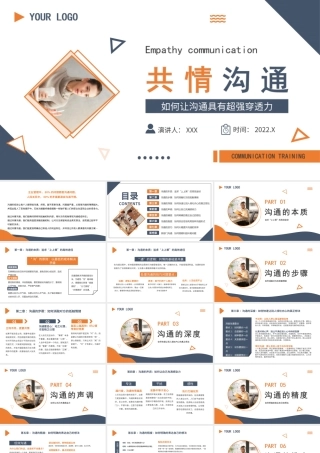 如何让沟通具有超强穿透力-共情沟通PPT课件（带内容）.ppt
