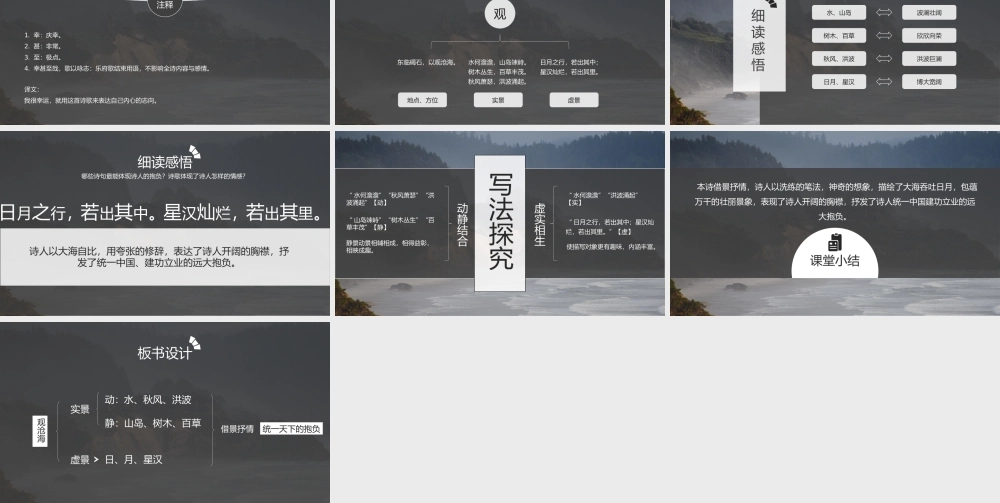 初中语文人教版七年级《观沧海》教学课件.pptx