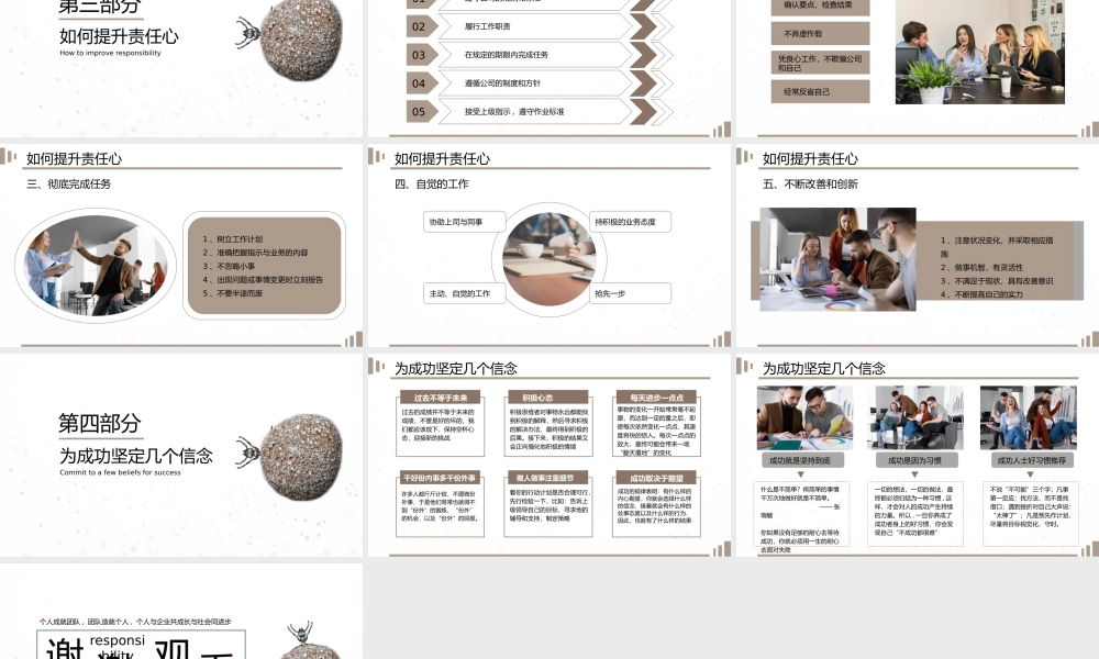 企业公司团队建设培养责任担当提升培训PPT.pptx