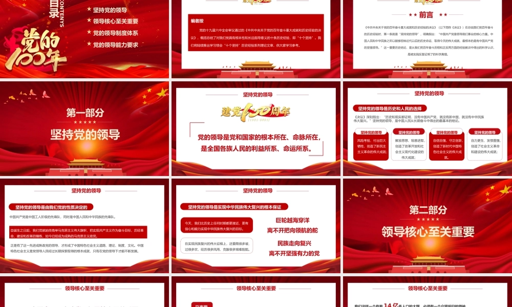 学习领会中国共产党百年奋斗的历史经验PPT课件（带内容）.pptx