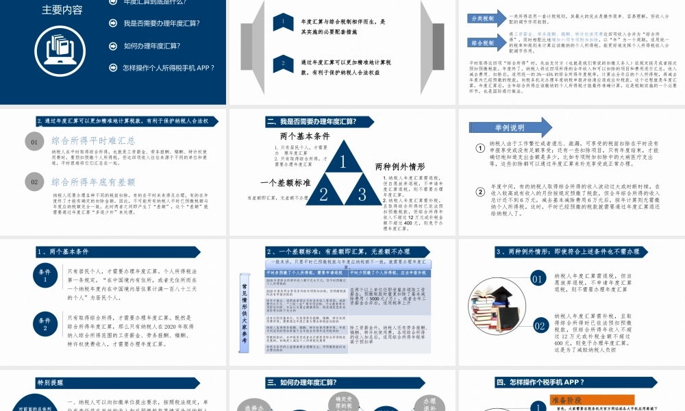 2021年度个人所得税综合所得年度汇算工作介绍ppt课件.pptx