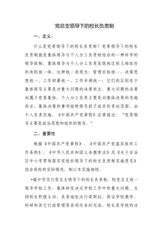 什么是如何解读党组织领导下的校长负责制.docx