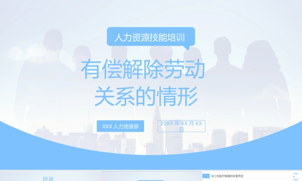 人力资源培训有偿解除劳动关系PPT课件（带内容）.ppt