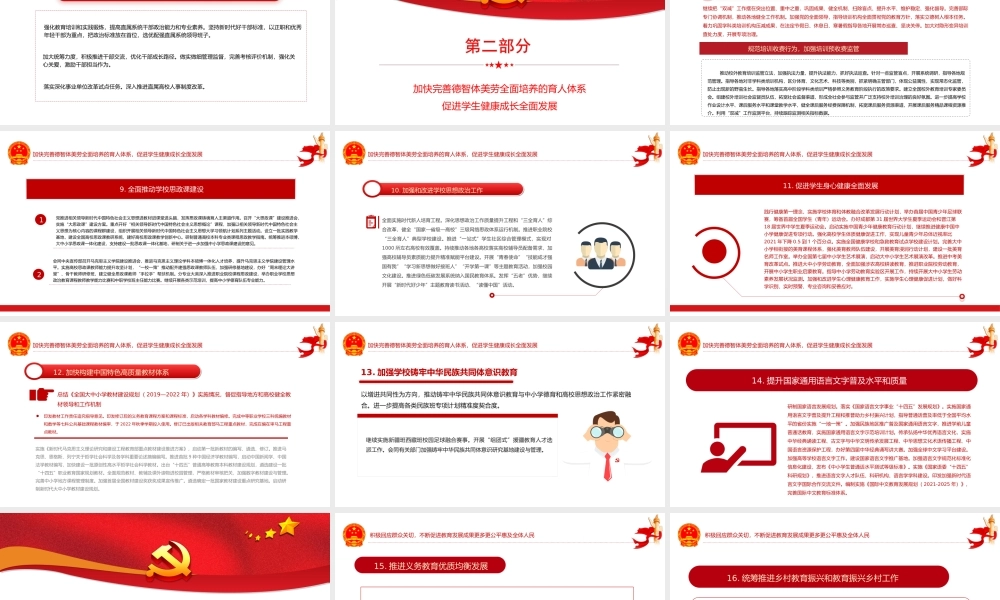 教育部2022年工作要点学习解读PPT课件（带内容）.ppt