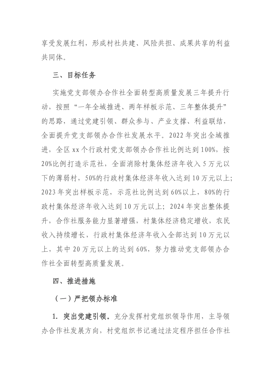 关于推进村党组织领办合作社全面转型高质量发展的实施意见.docx_第3页