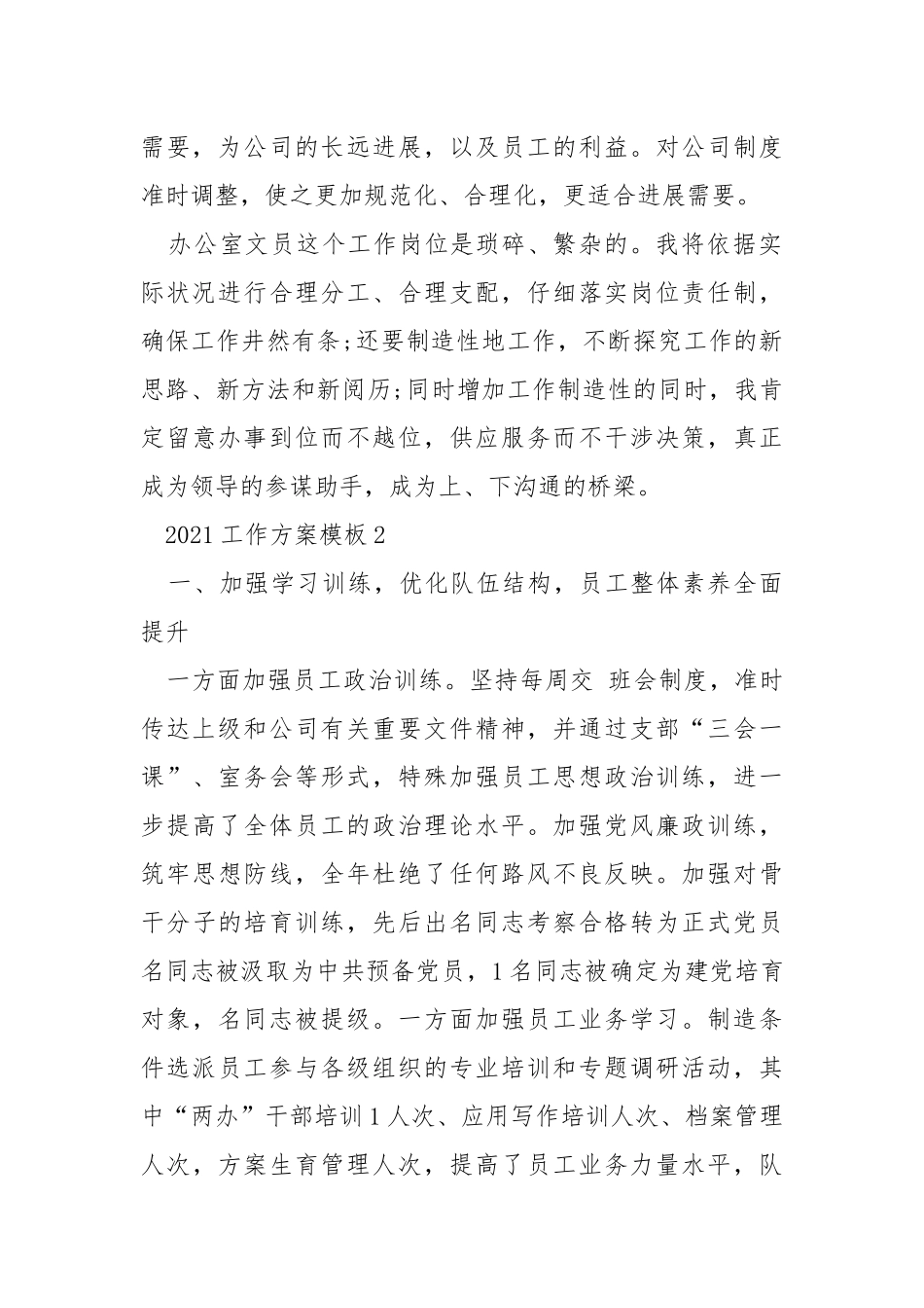 2021工作方案模板.docx_第2页