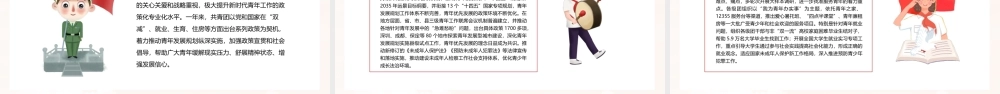 20xx年共青团支部工作总结汇报党课PPT课件（带内容）.pptx