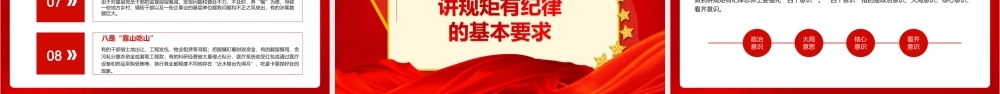 党员干部要讲规矩有纪律PPT课件（带内容）.ppt