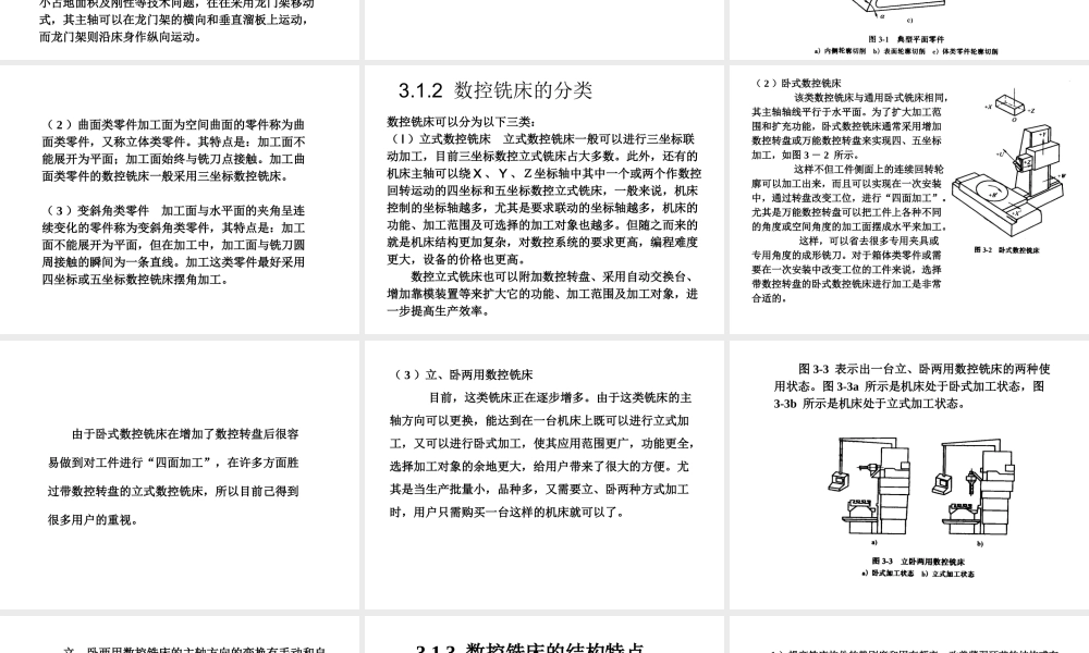 数控机床结构及应用(第3章数控铣床).ppt