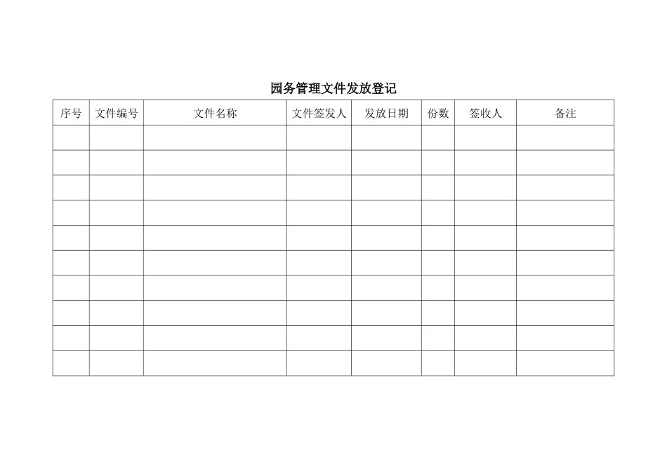 园务管理文件发放登记.docx_第1页