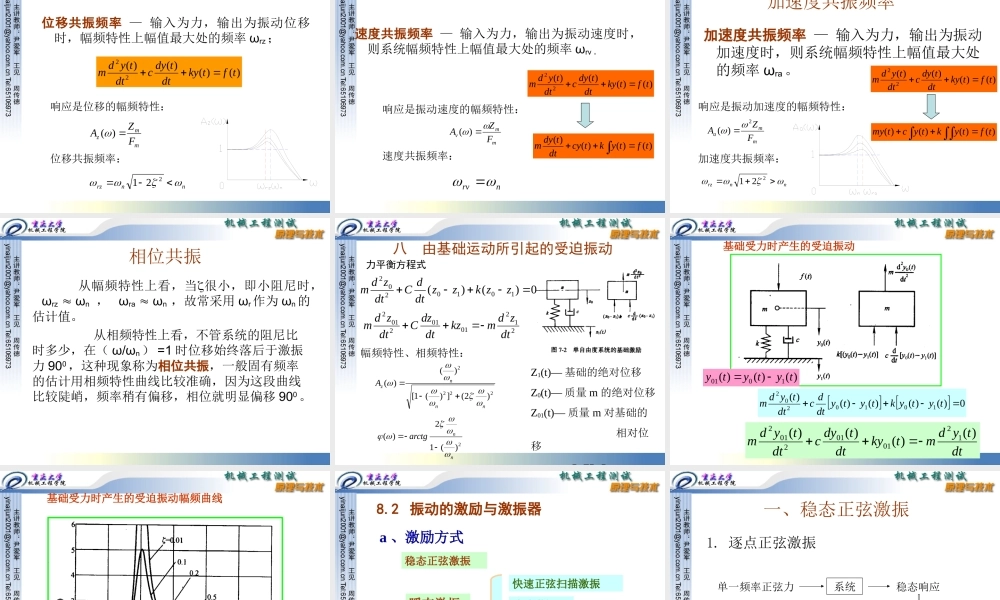 机械工程测试技术8振动测试.ppt