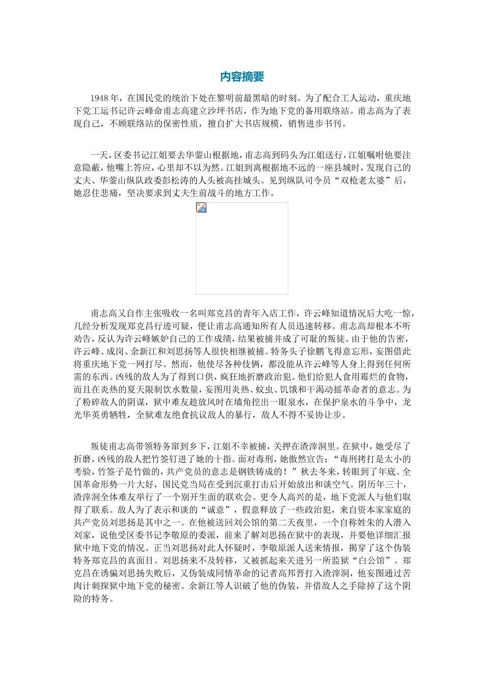 红岩中考语文知识点.doc_第1页