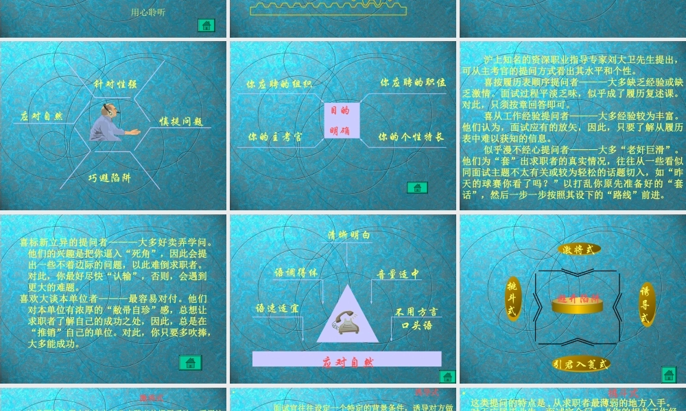 面试中的语言沟通技巧.ppt