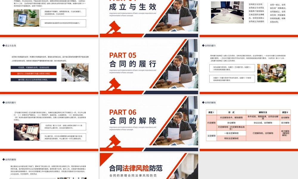 合同法律风险防范-合同的原理合同法律风险防范PPT课件（带内容）.pptx