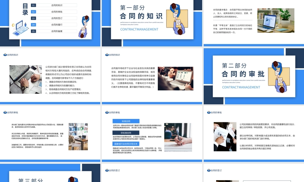 合同管理常识培训PPT课件（带内容）.pptx