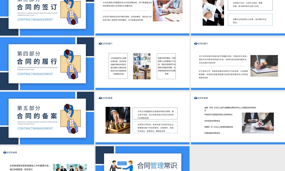 合同管理常识培训PPT课件（带内容）.pptx