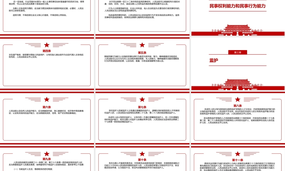 2022《民法典总则编解释》全文学习材料PPT课件（带内容）.ppt