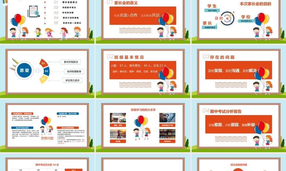 家校携手共创佳绩高三冲刺家长会PPT课件（带内容）.ppt