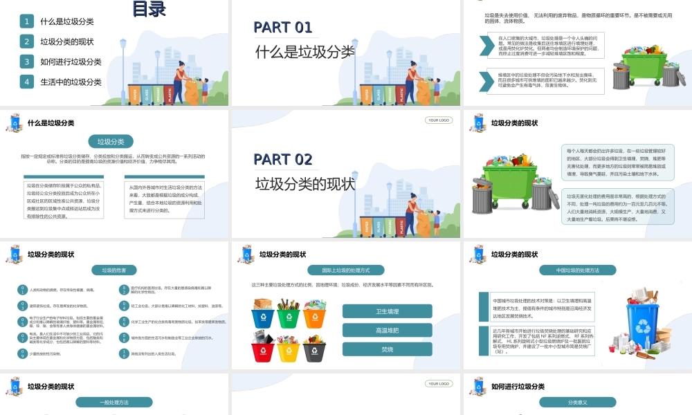 学习垃圾分类主题班会PPT课件（带内容）.ppt
