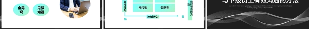 商务风优秀管理者的有效沟通PPT模板.pptx