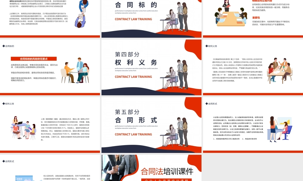 企业人力资源培训课程合同法培训课件动态PPT.pptx