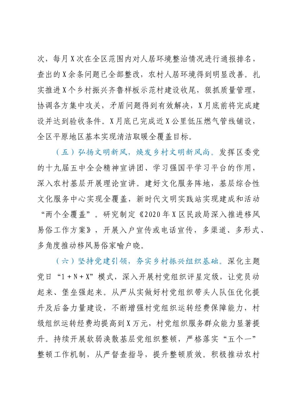 好公文推荐-乡村振兴工作开展情况总结汇报.docx_第3页