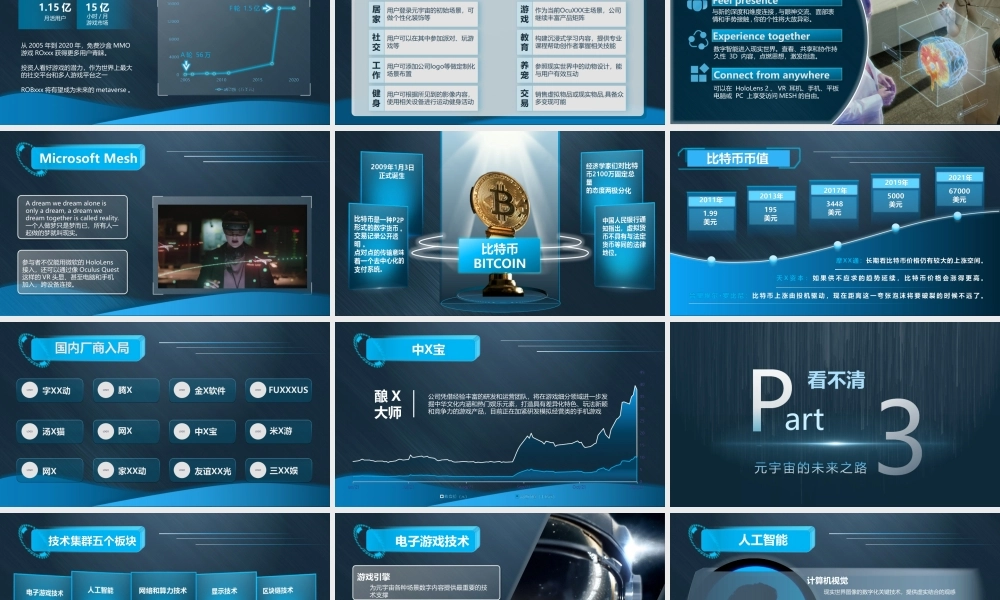 未来虚拟世界元宇宙概念介绍ppt课件（带内容）.ppt