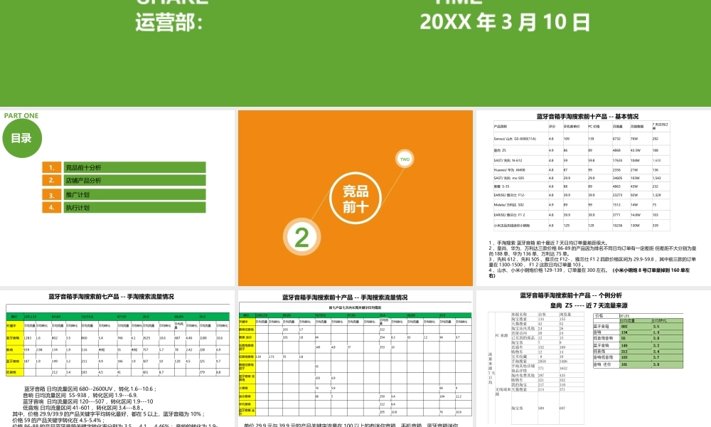 【运营计划】天猫数码专营店S5计划.ppt