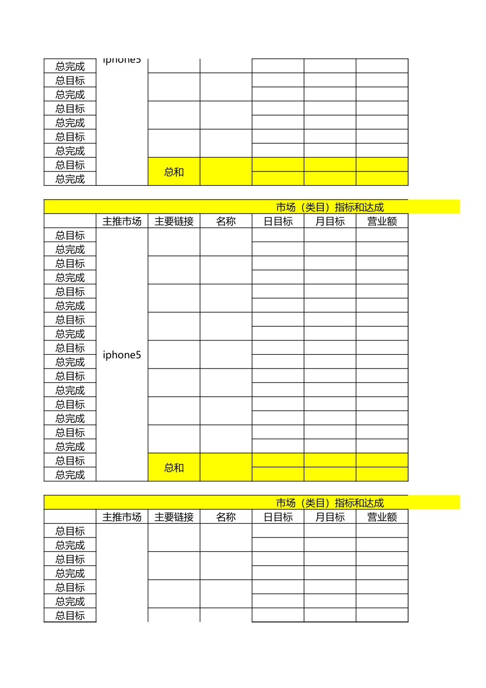 整体计划达成参考表 7.xls_第2页