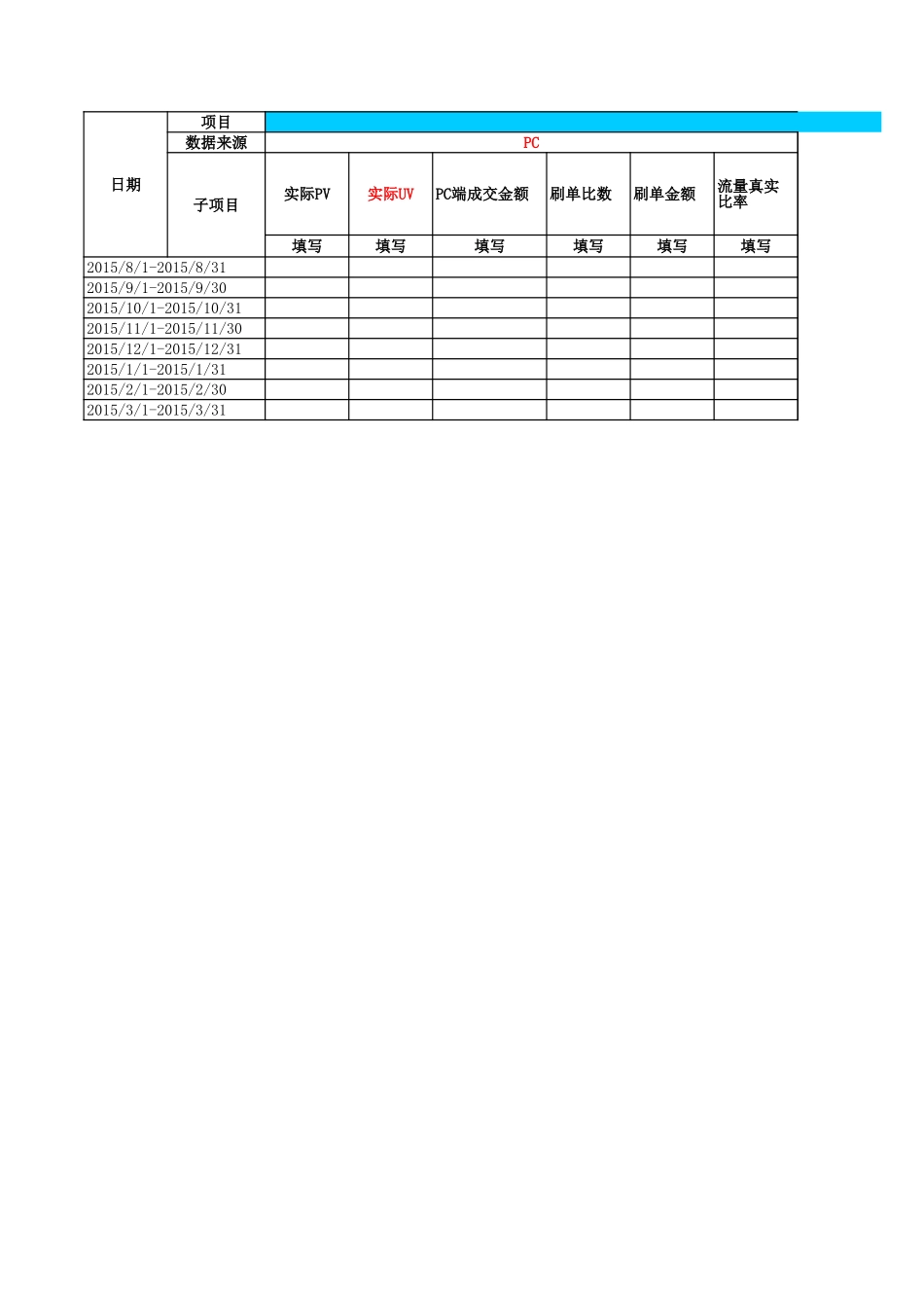 【店铺数据】全年数据表格-季度新品.xls_第1页