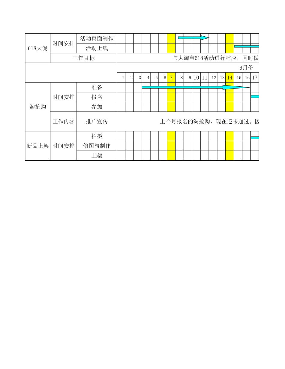 【运营方案】1月份执行进度表.xls_第2页