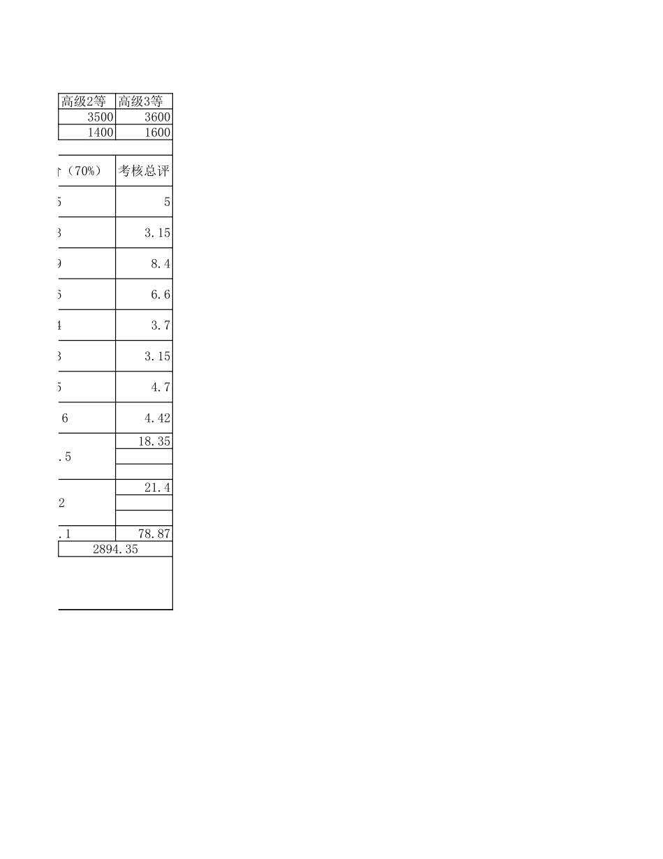 旗舰店运营专员薪资体系.xls_第2页