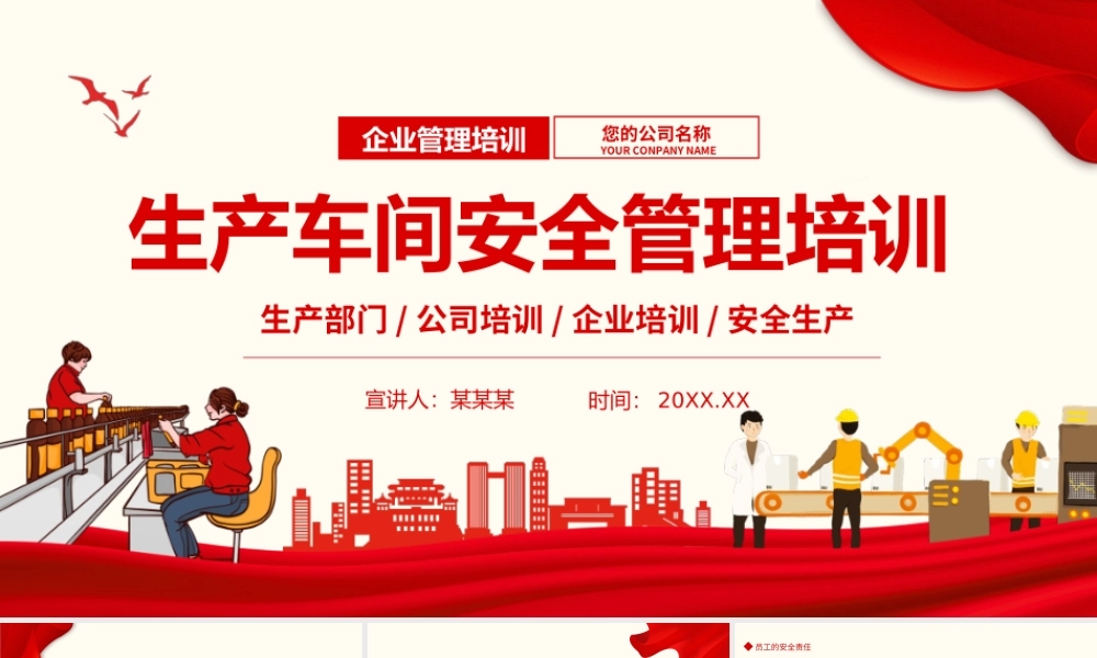 生产车间安全管理培训PPT课件（带内容）.ppt