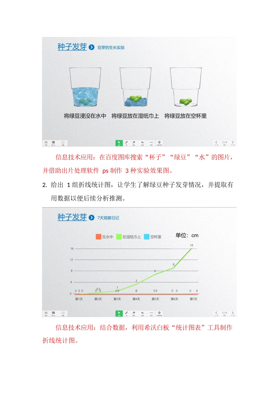 《折线统计图》（片段）跨学科教学活动设计.docx_第2页