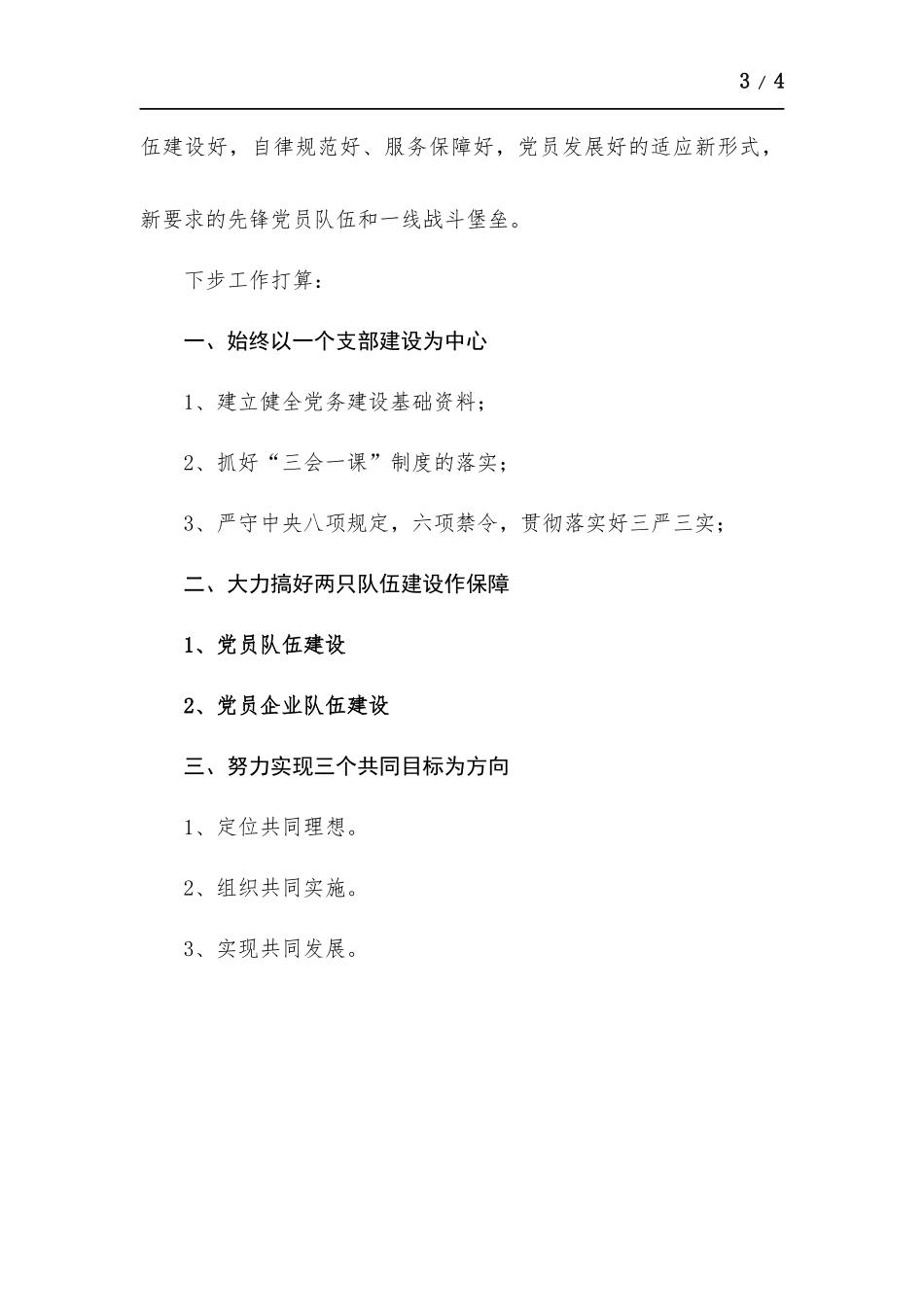 2022党支部书记工作规划和打算.docx_第3页