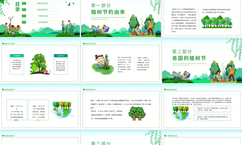 植树节的由来植树节一起去植树动态PPT.pptx