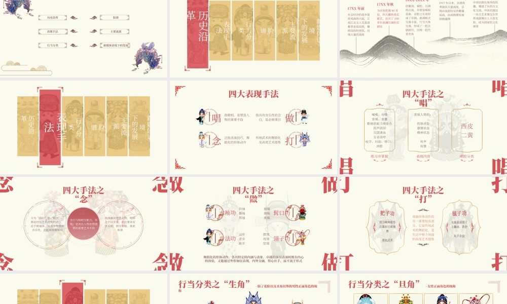 京剧在新媒体语境下的发展情况报告ppt课件（带内容）.ppt