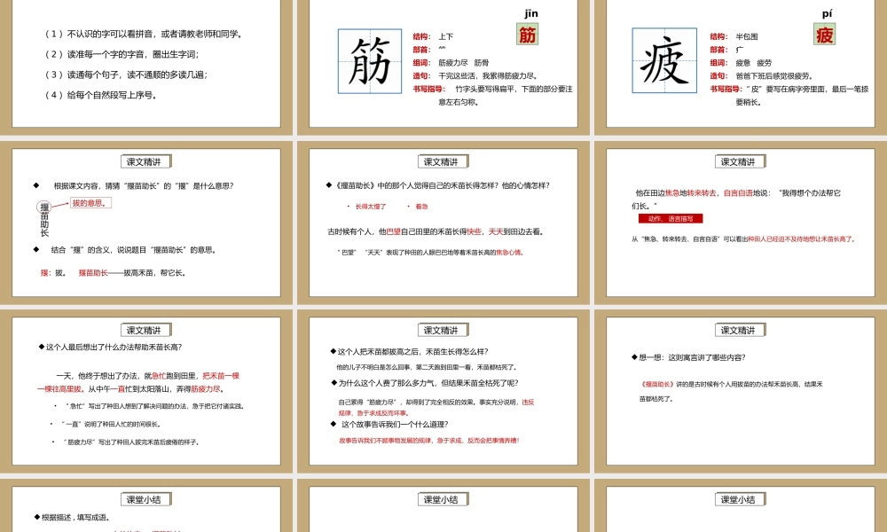 部编版二年级语文下册第五单元寓言两则《揠苗助长》PPT课件.pptx